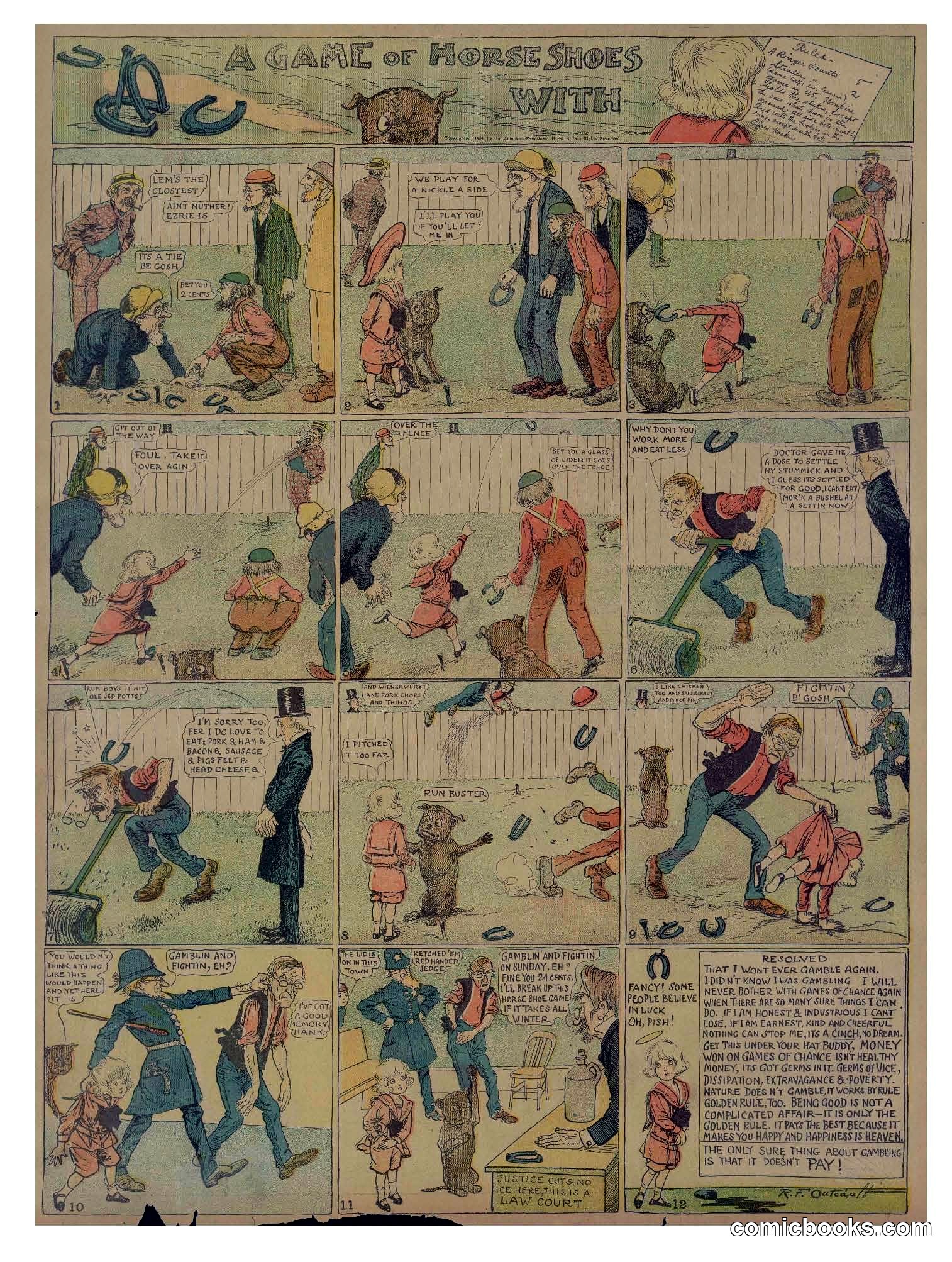 Buster Brown — 1909-10-03