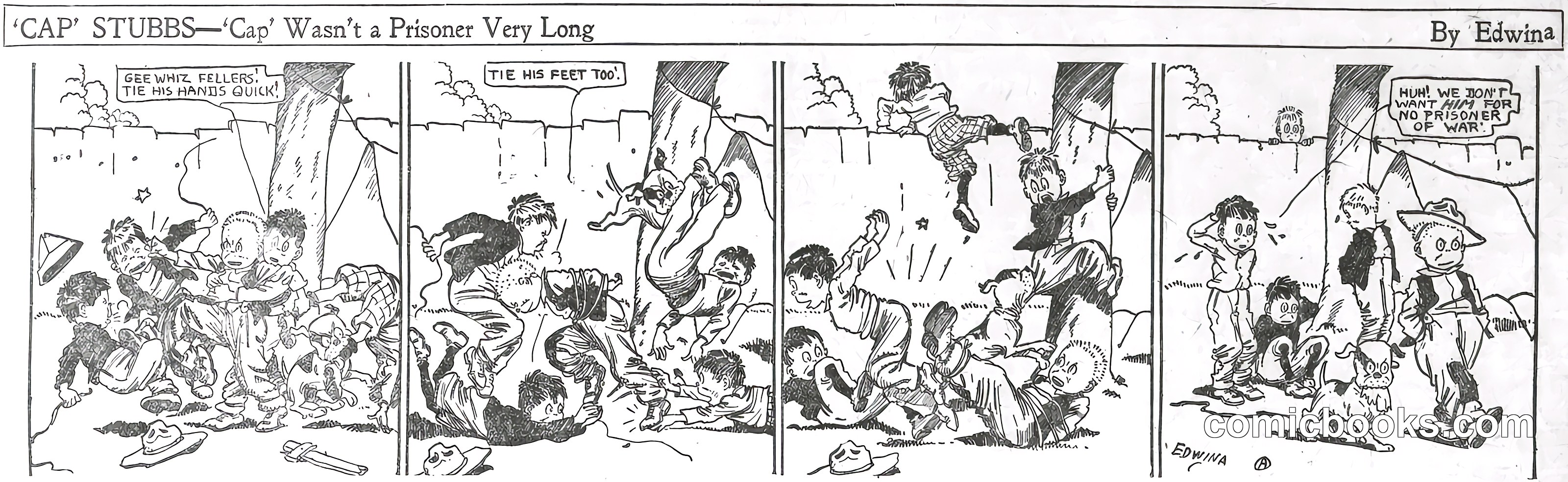 Cap Stubbs — 'Cap' Wasn't a Prisoner Very Long
