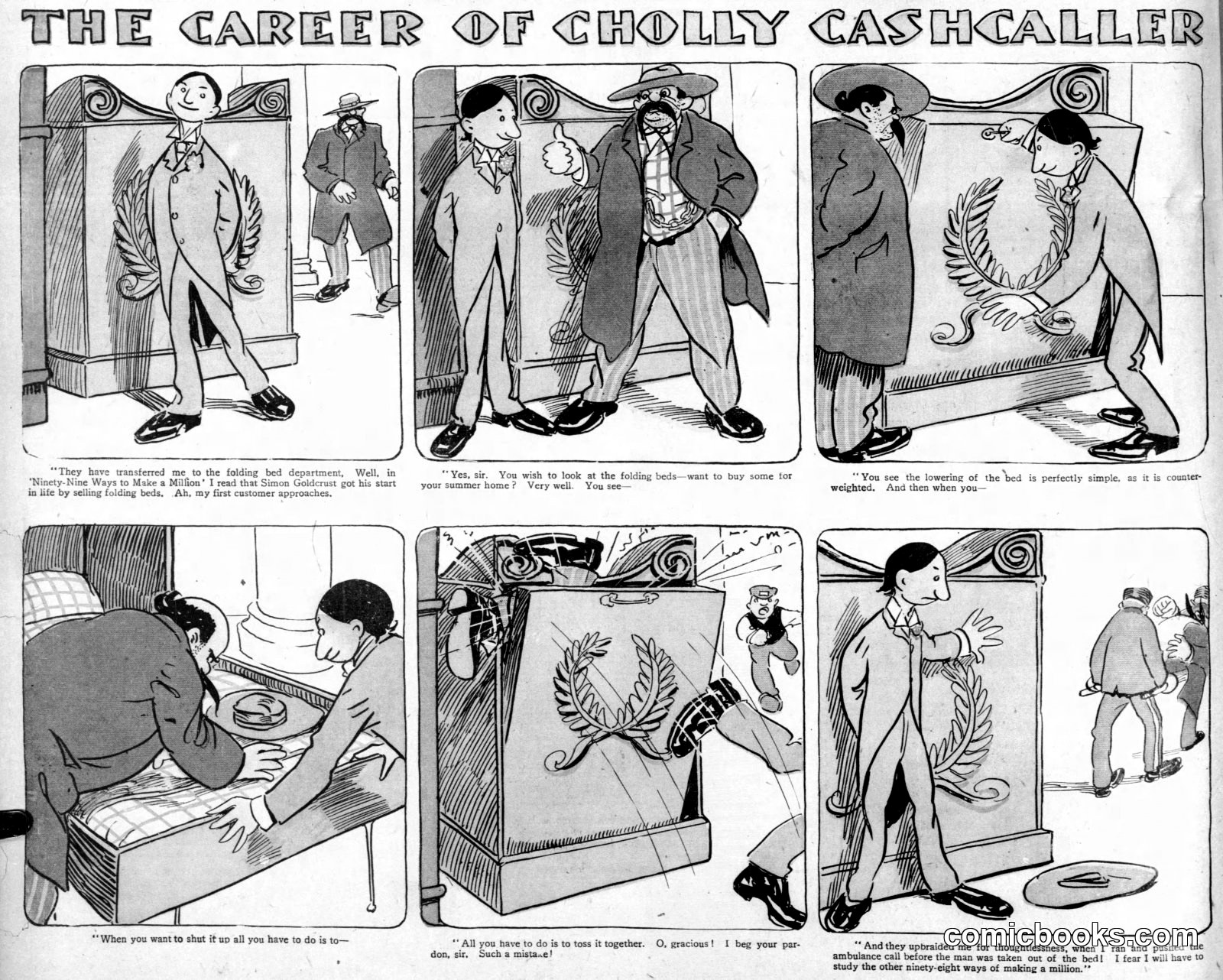 The Career of Cholly Cashcaller