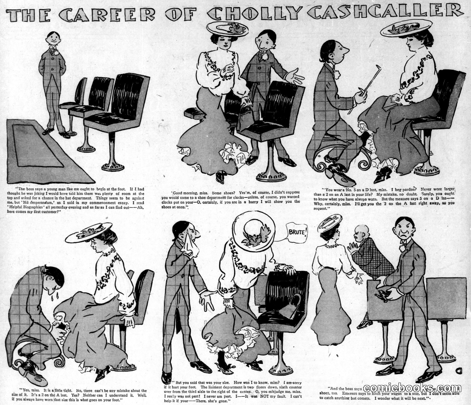 The Career of Cholly Cashcaller