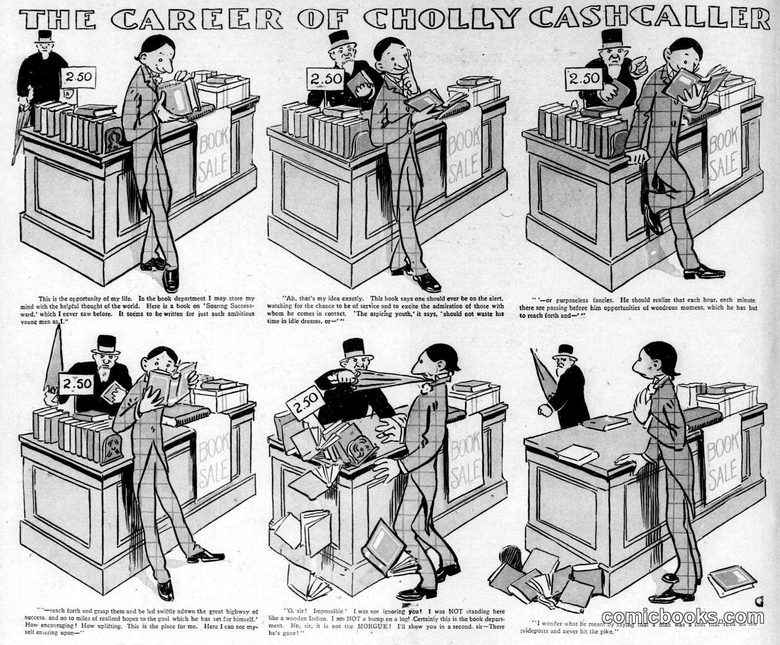 The Career of Cholly Cashcaller