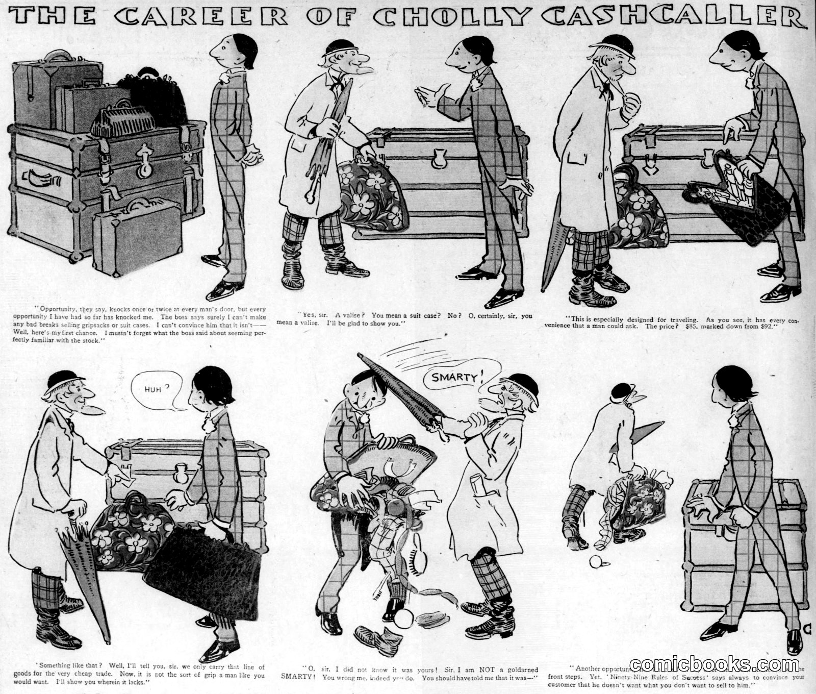 The Career of Cholly Cashcaller