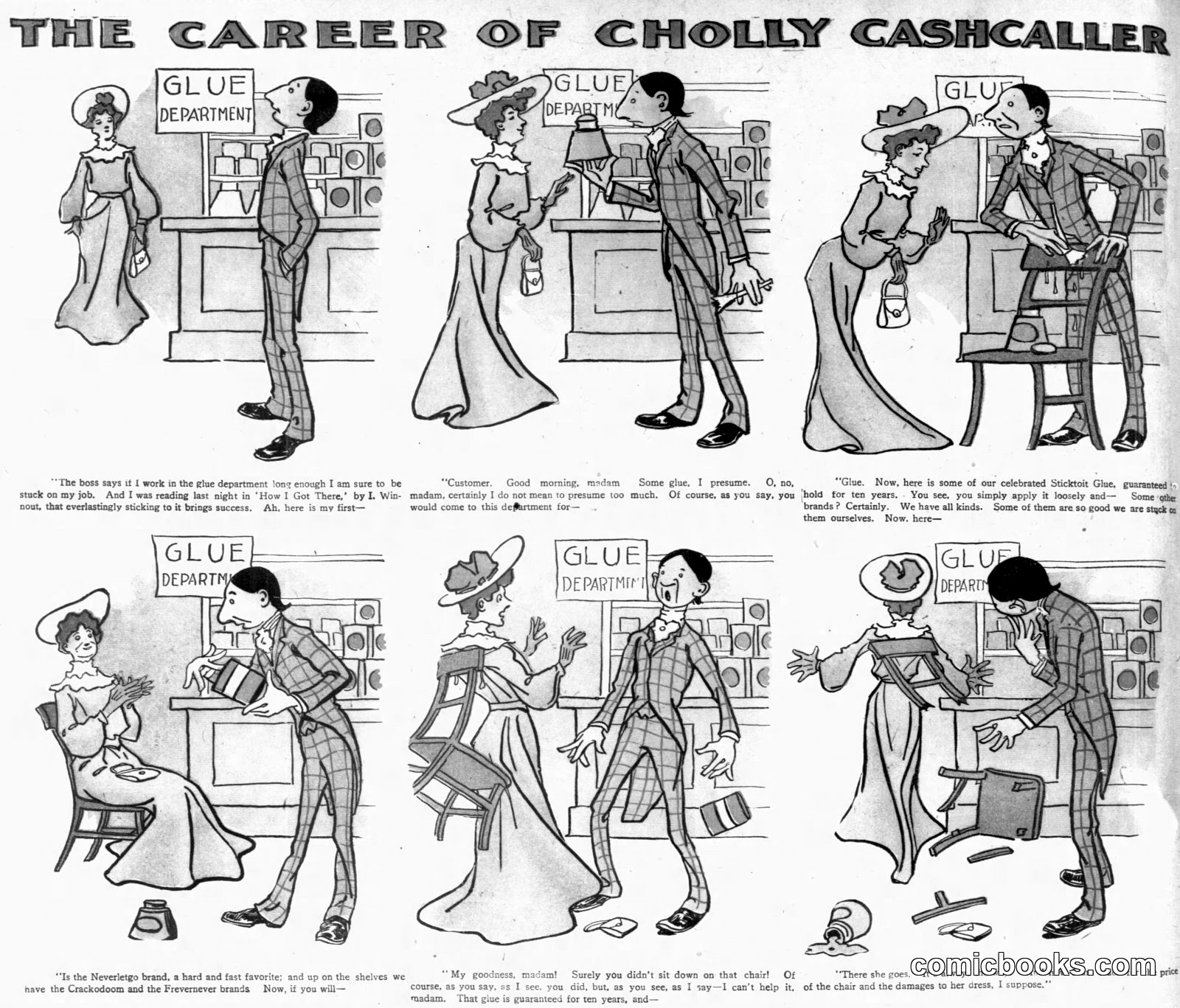 The Career of Cholly Cashcaller