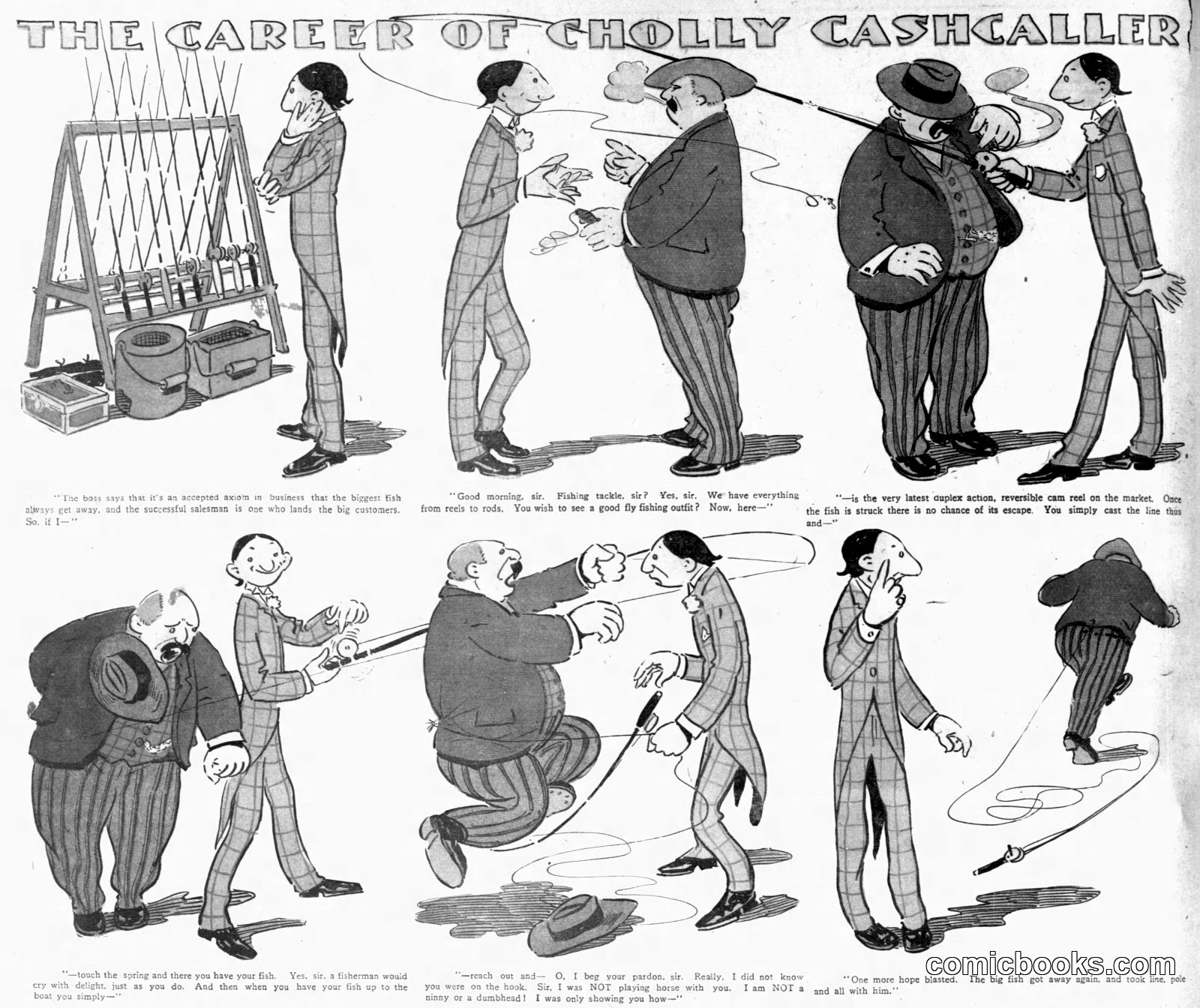 The Career of Cholly Cashcaller