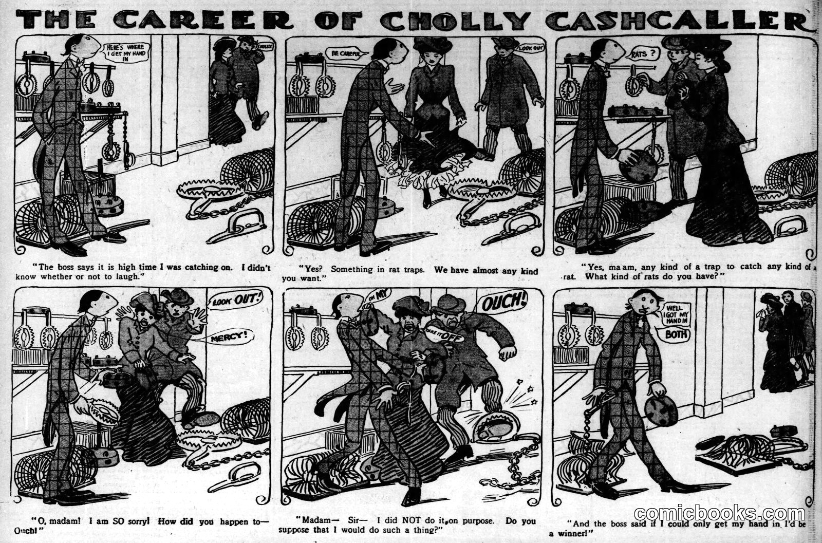 The Career of Cholly Cashcaller