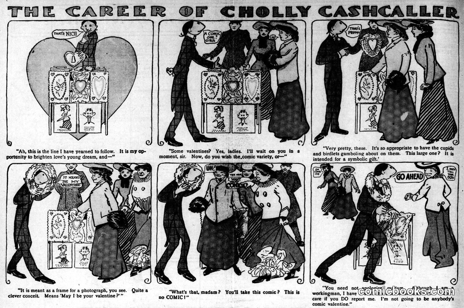 The Career of Cholly Cashcaller