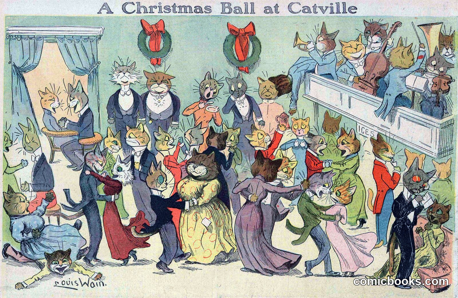 A Christmas Ball at Catville