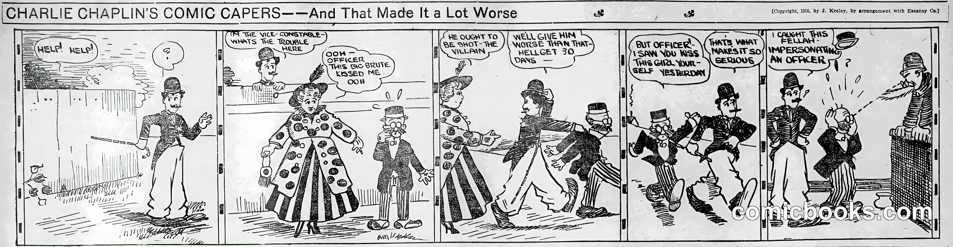 Charlie Chaplin's Comic Capers—And That Made It a Lot Worse