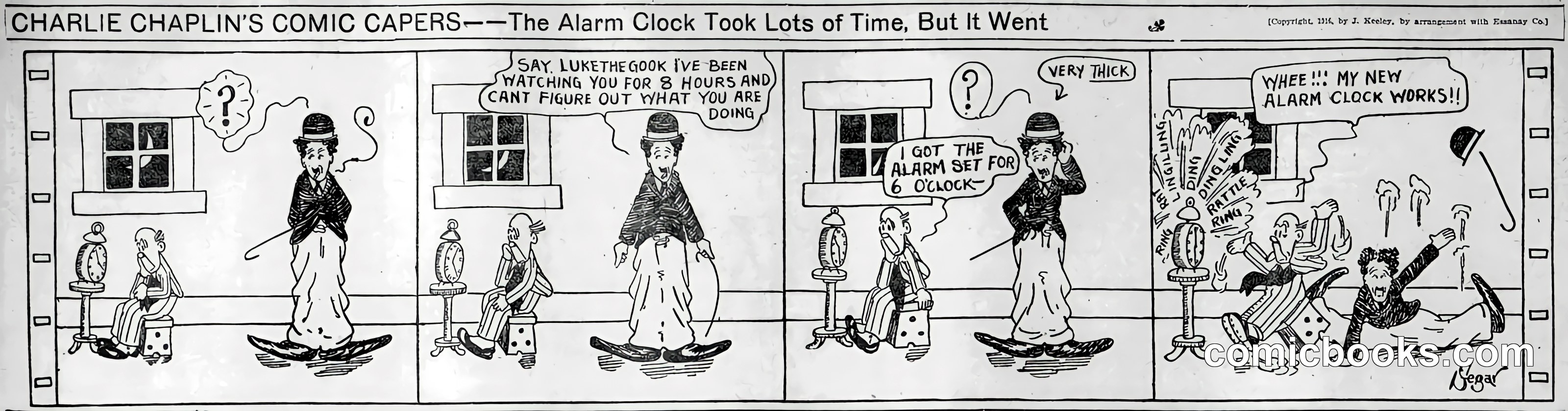 Charlie Chaplin's Comic Capers