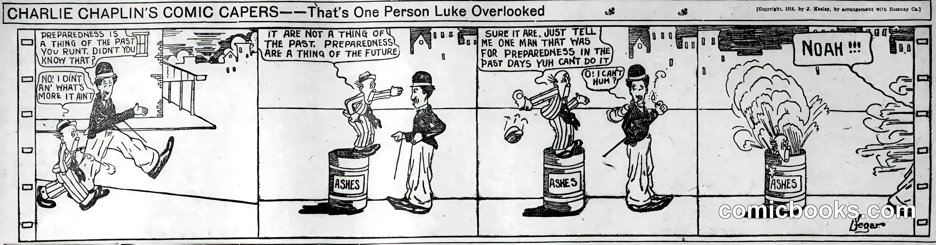 Charlie Chaplin's Comic Capers