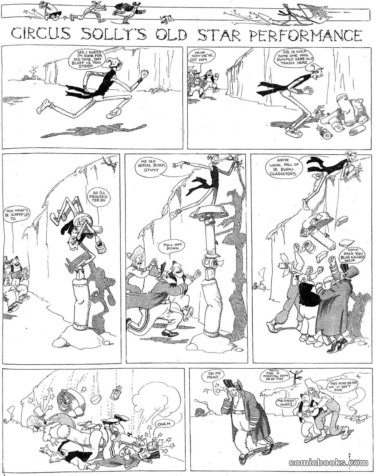 Circus Solly's Old Star Performance