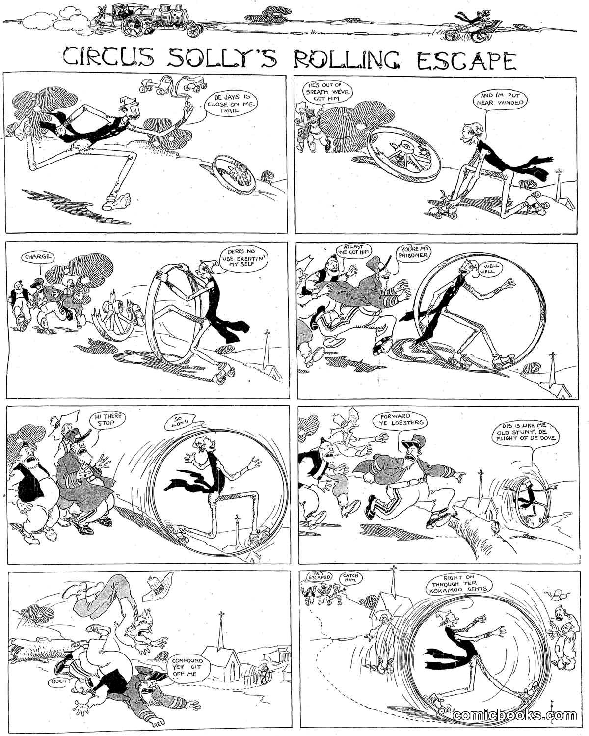 Circus Solly's Rolling Escape