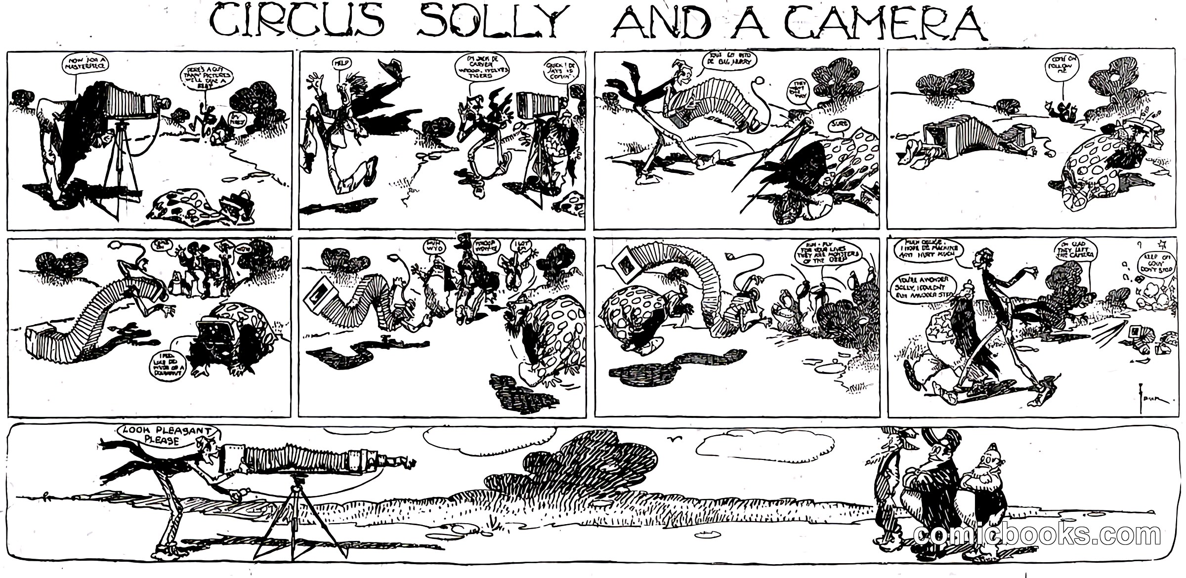 Circus Solly and a Camera