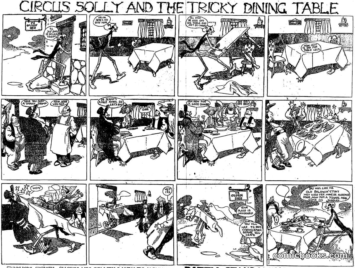 Circus Solly and the Tricky Dining Table