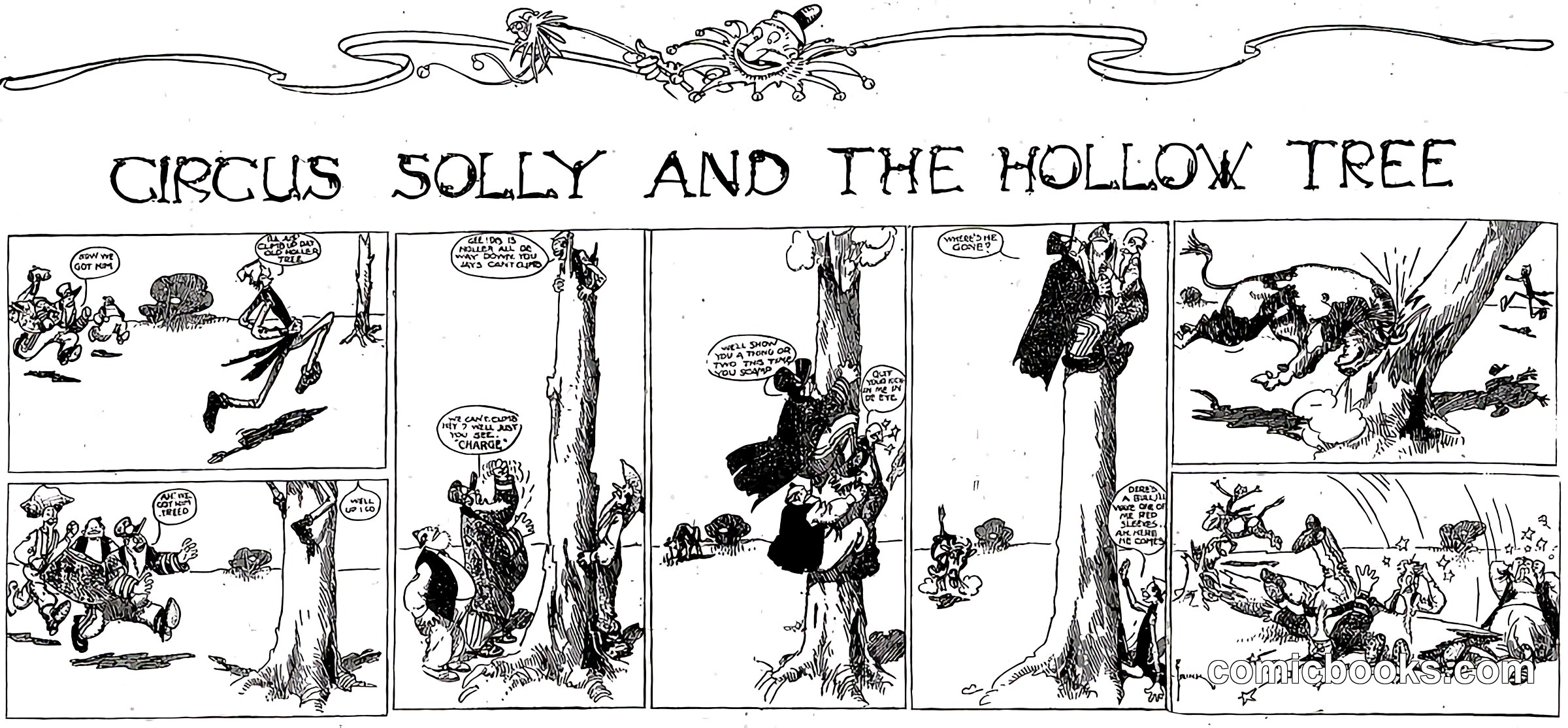 Circus Solly and the Hollow Tree