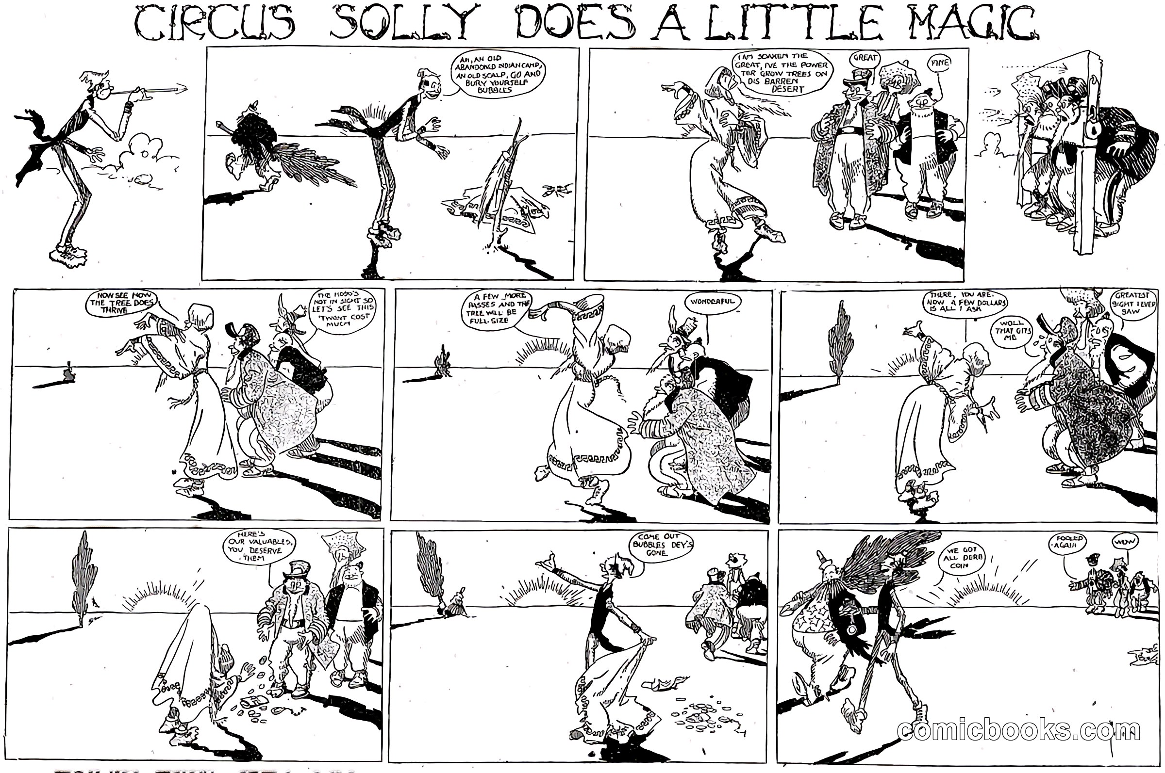 Circus Solly Does a Little Magic