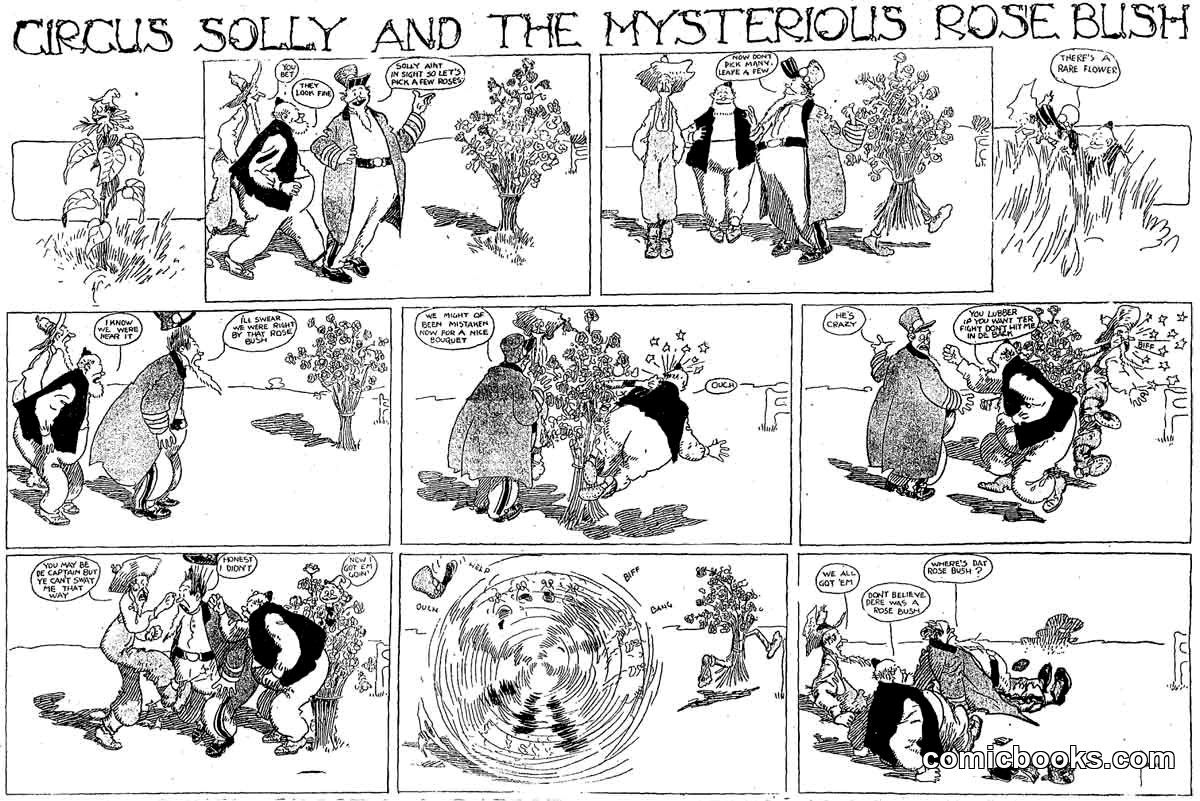 Circus Solly and the Mysterious Rose Bush