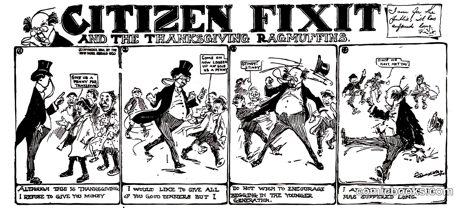 Citizen Fixit and the Thanksgiving Ragmuffins