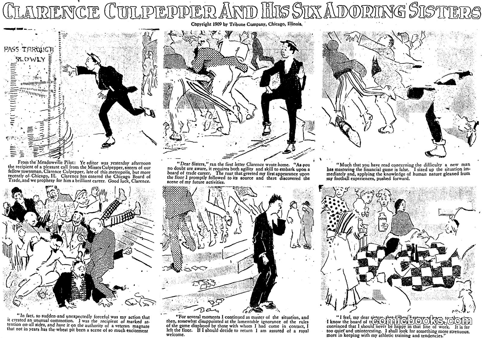 Clarence Culpepper and His Six Adoring Sisters