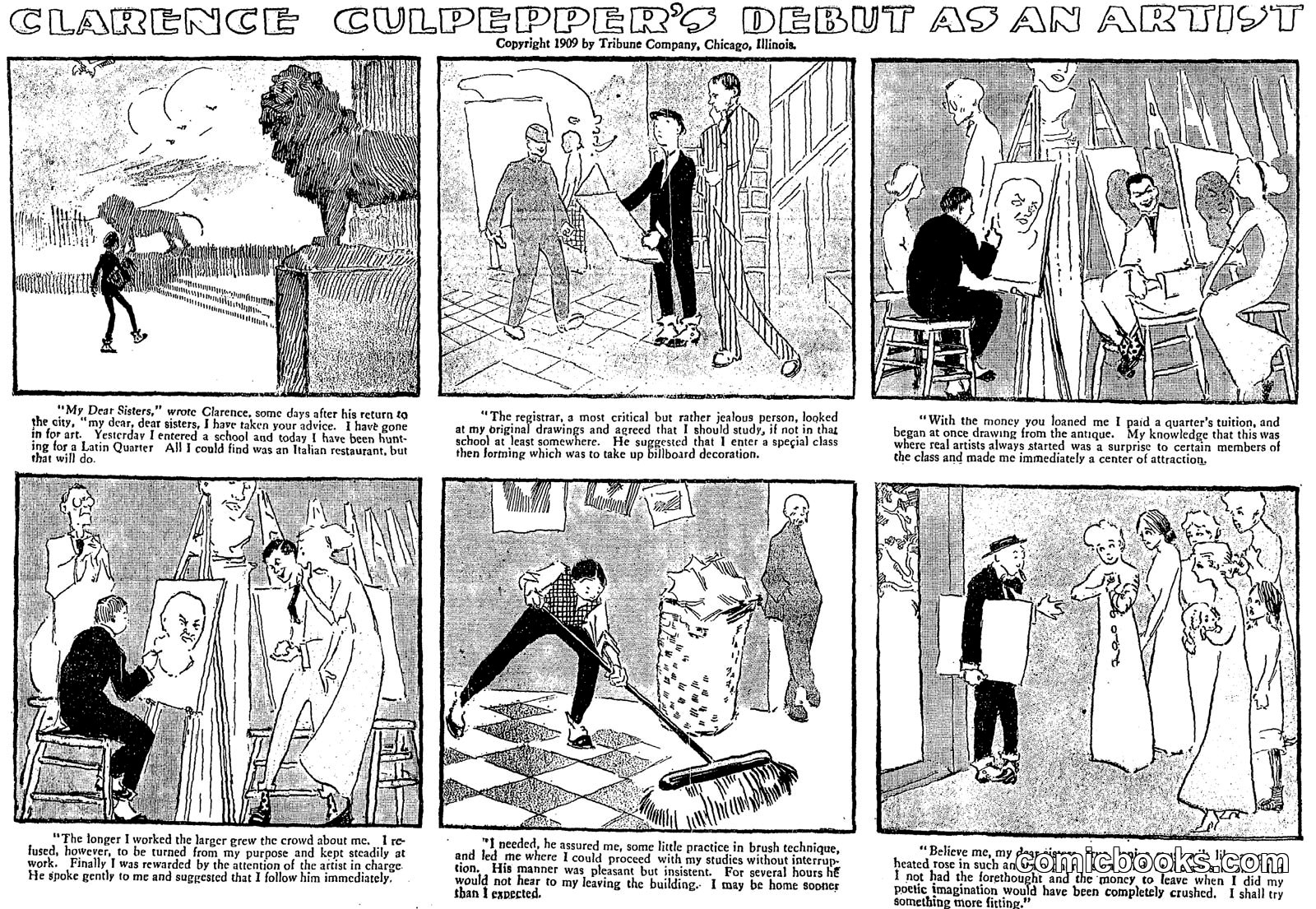 Clarence Culpepper's Debut as an Artist