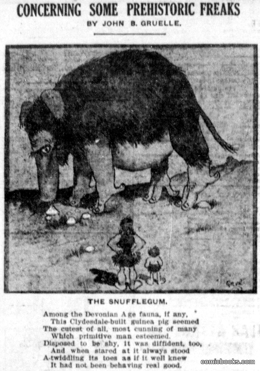 Concerning Some Prehistoric Freaks
