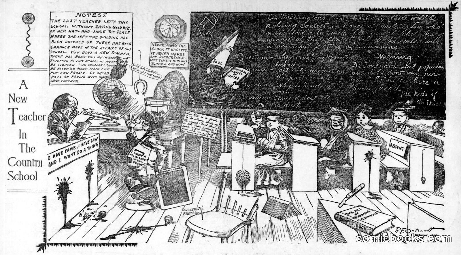 A New Teacher in the Country School