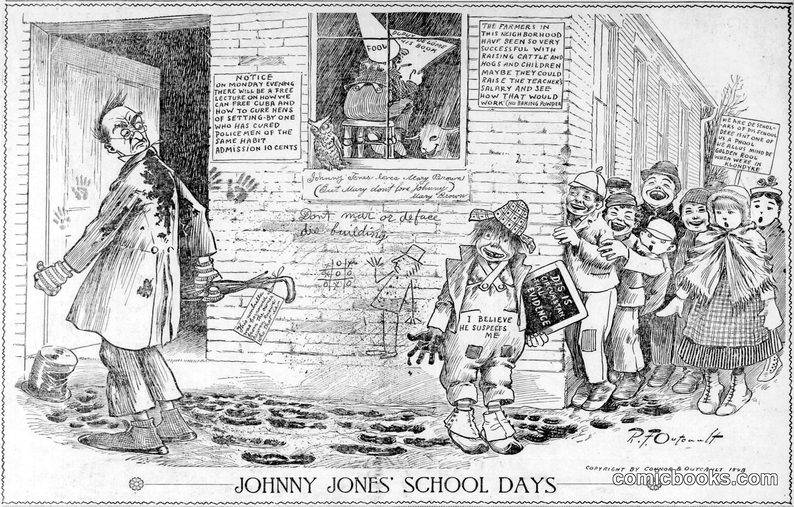 Johnny Jones' School Days