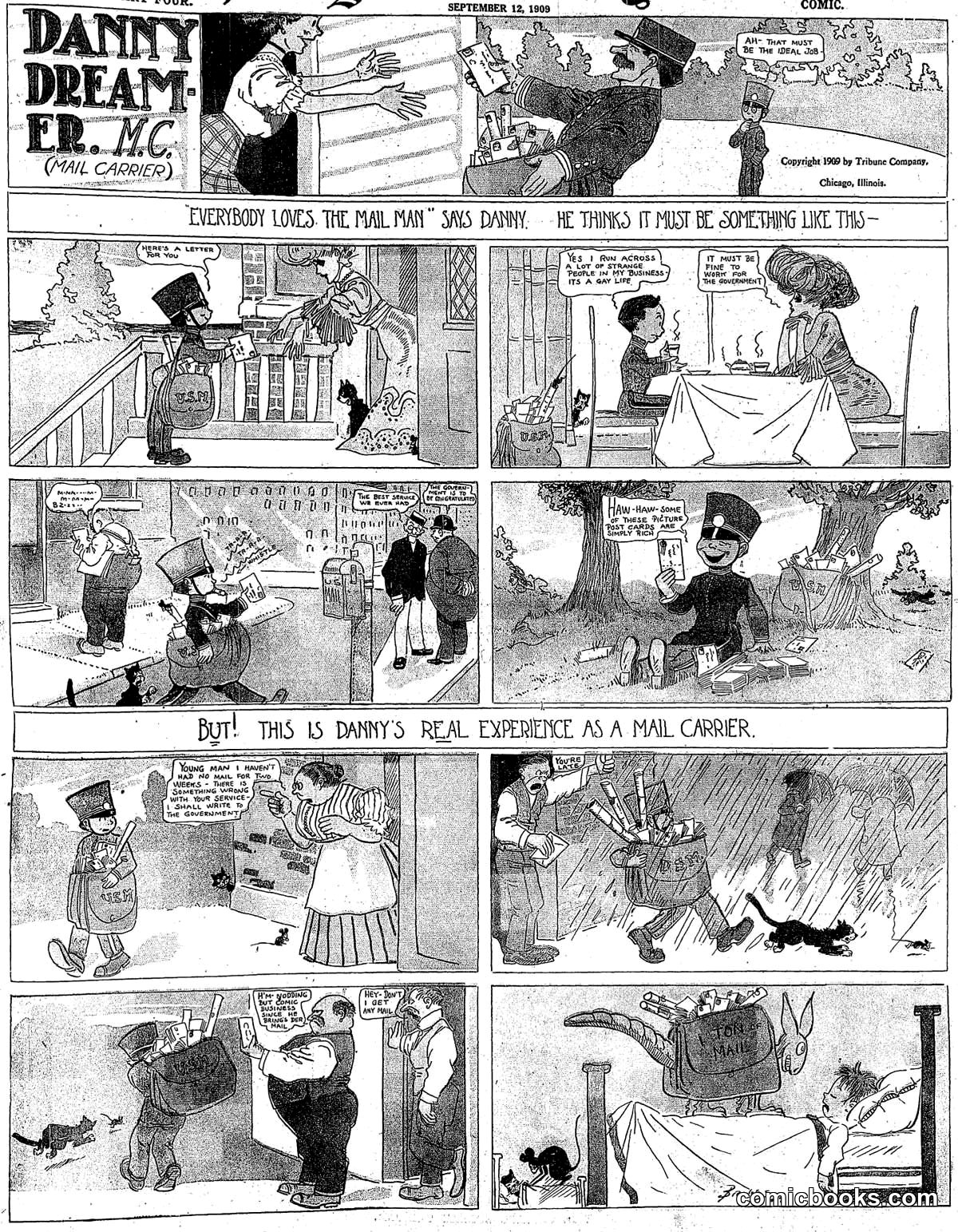 Danny Dreamer, M.C. (Mail Carrier)