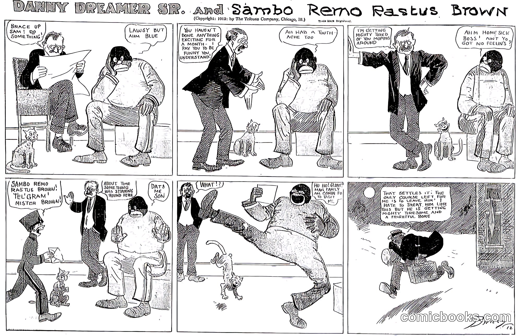 Danny Dreamer Sr. and Sambo Remo Rastus Brown