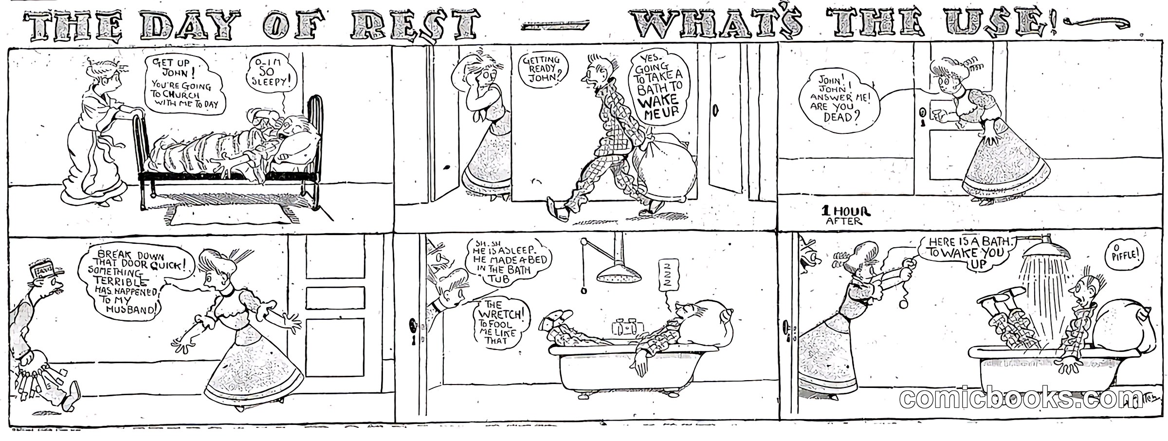 The Day of Rest: What's the Use!