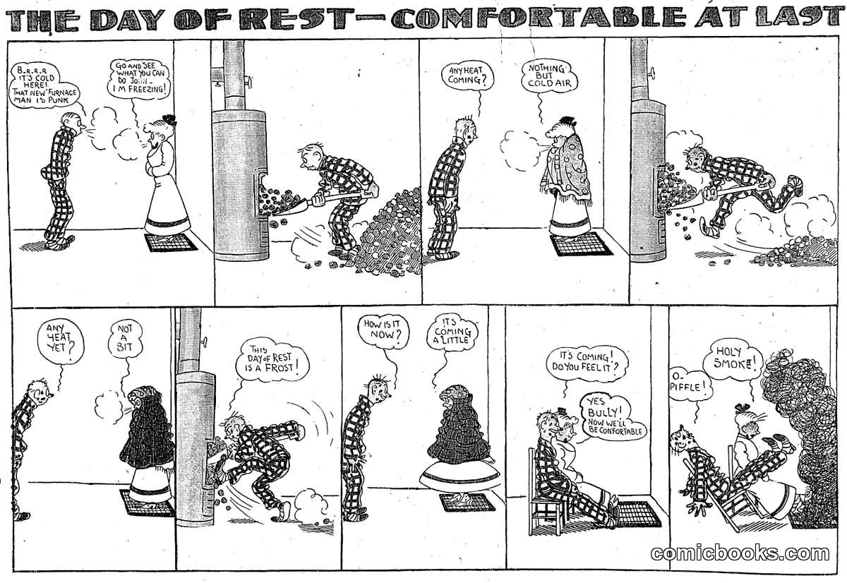 The Day of Rest—Comfortable at Last