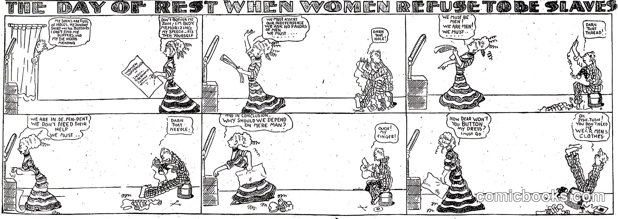 The Day of Rest When Women Refuse to Be Slaves