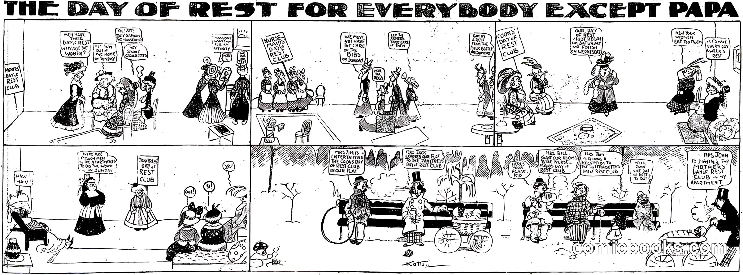 The Day of Rest for Everybody Except Papa