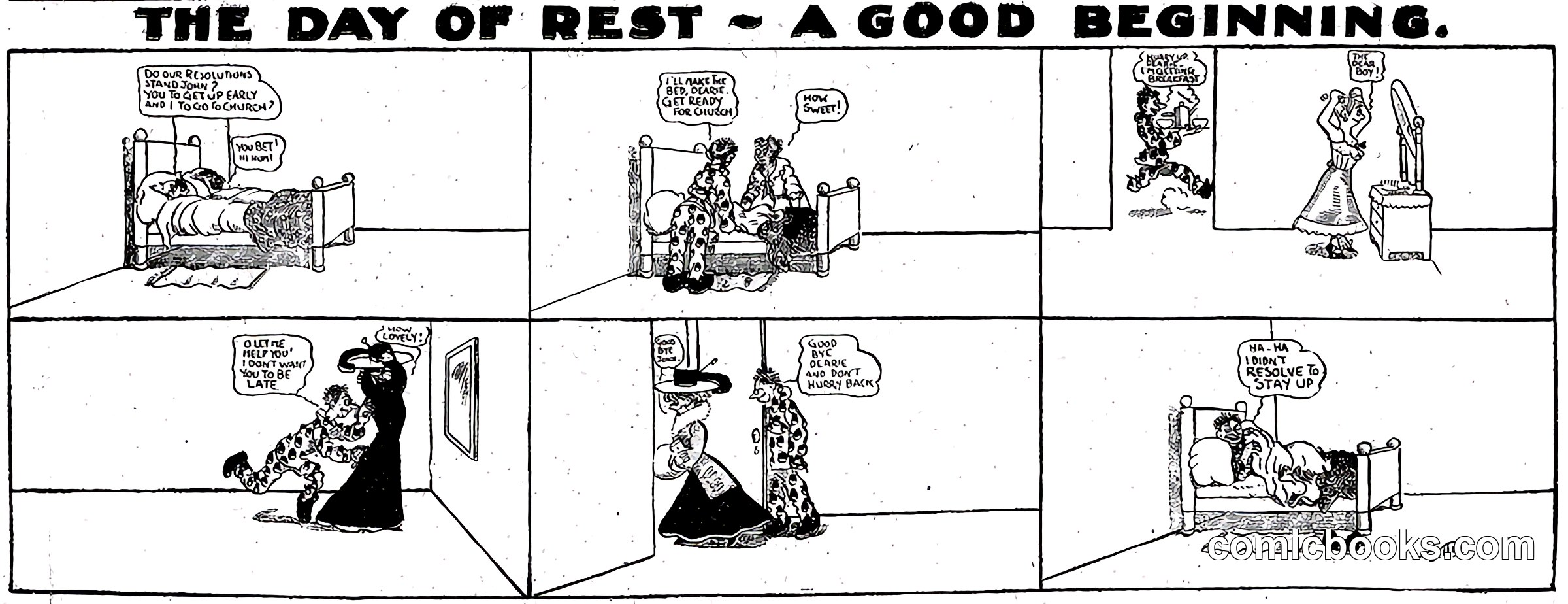 The Day of Rest—A Good Beginning
