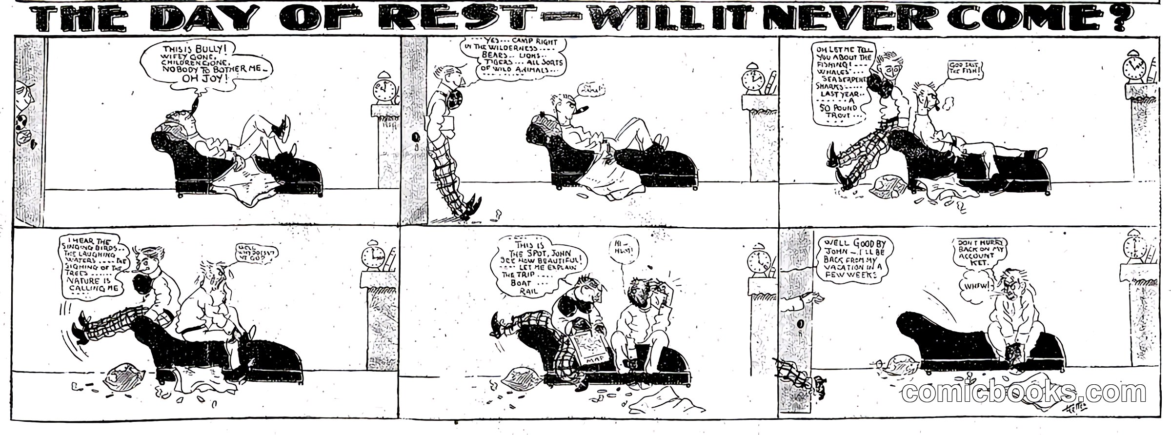 The Day of Rest—Will It Never Come?