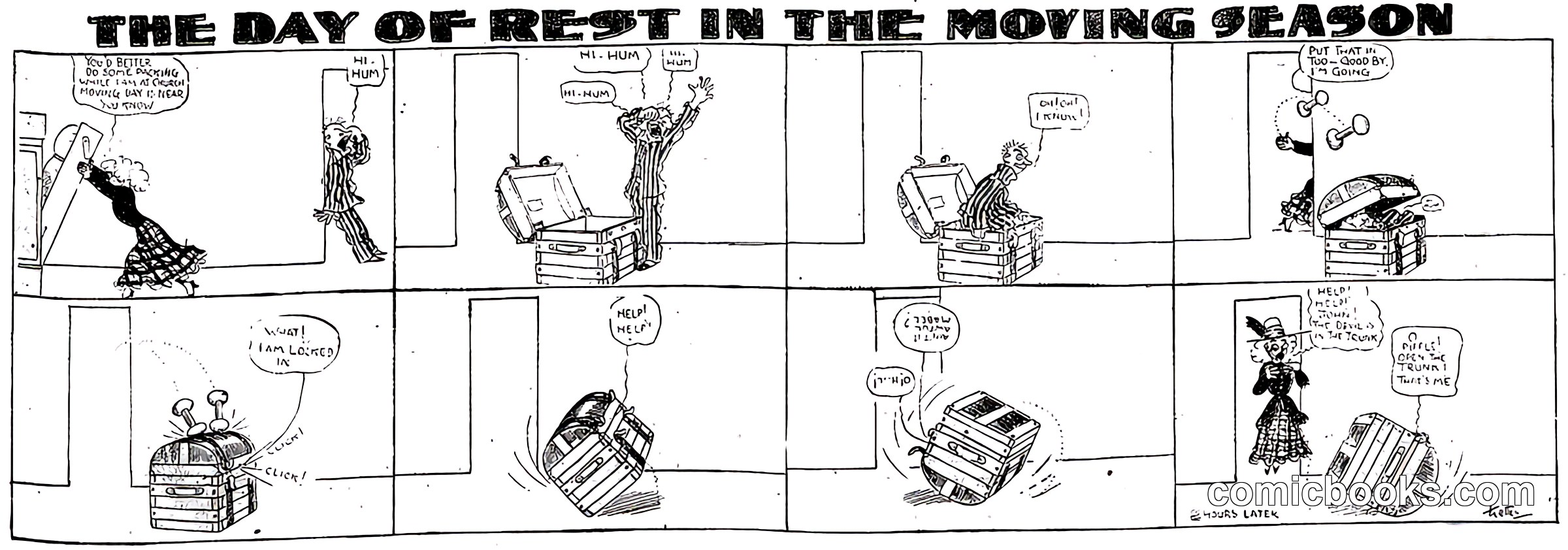 The Day of Rest in the Moving Season