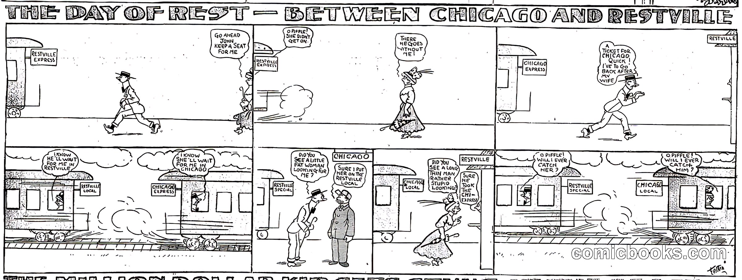The Day of Rest—Between Chicago and Restville