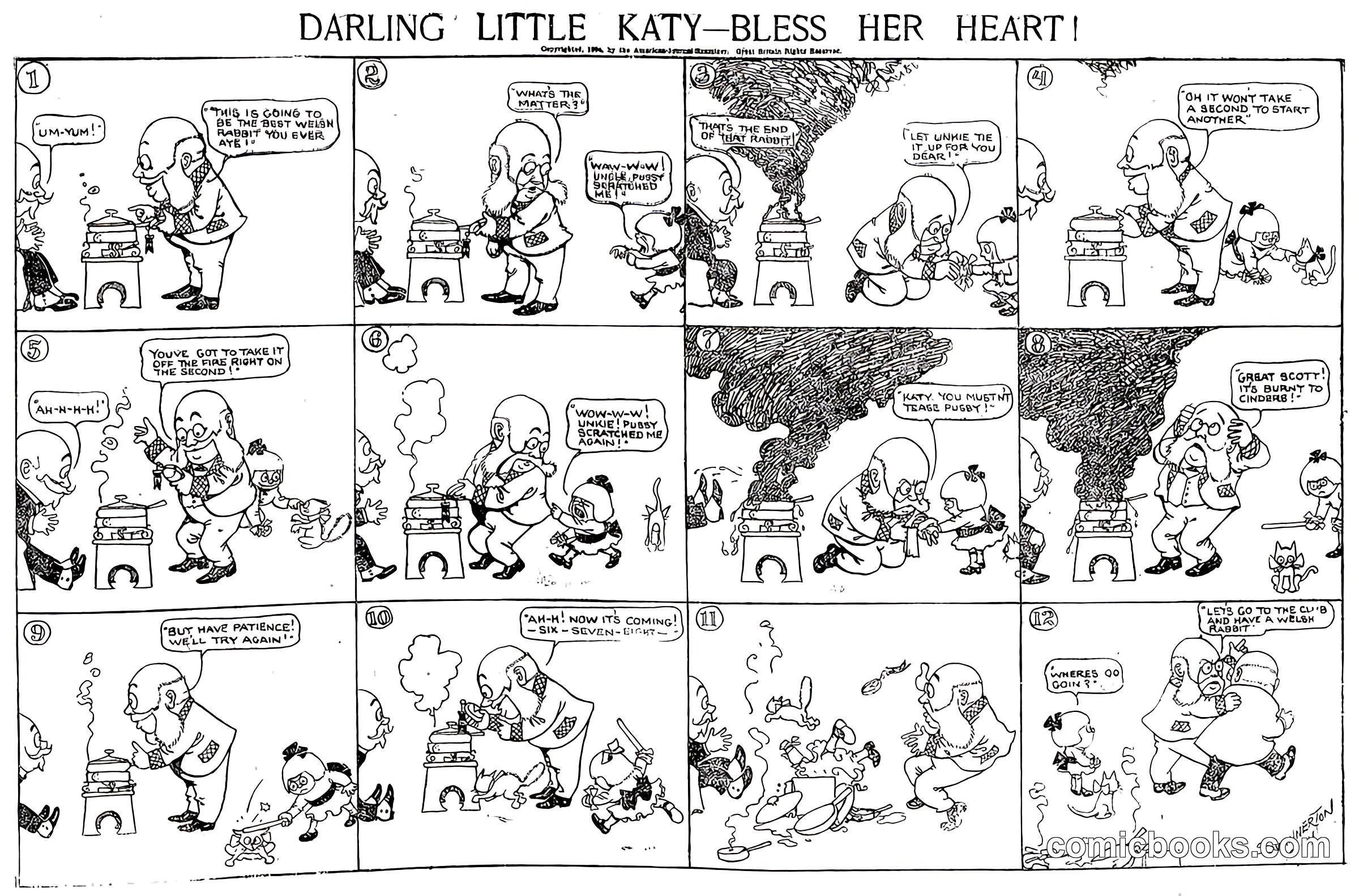 Darling Little Katy—Bless Her Heart!
