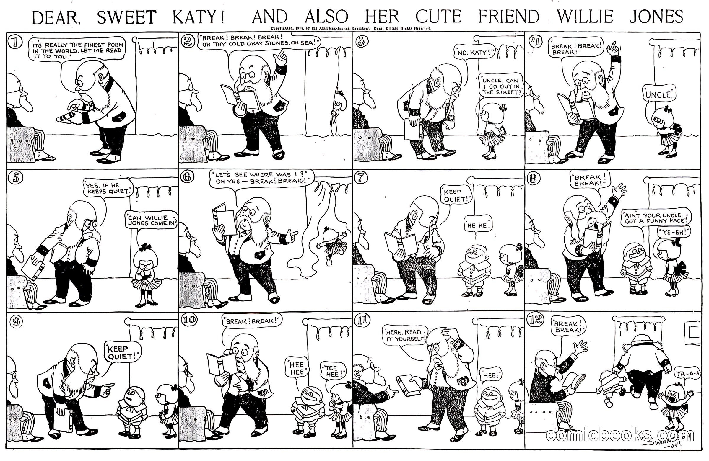 Dear, Sweet Katy! and Also Her Cute Friend Willie Jones