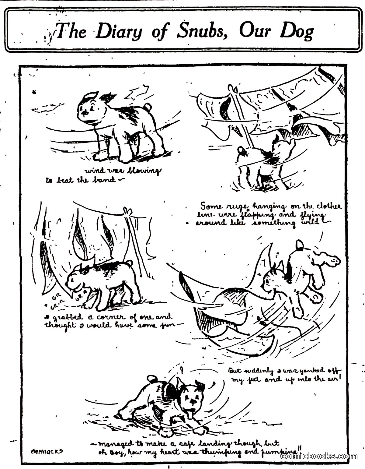 The Diary of Snubs, Our Dog