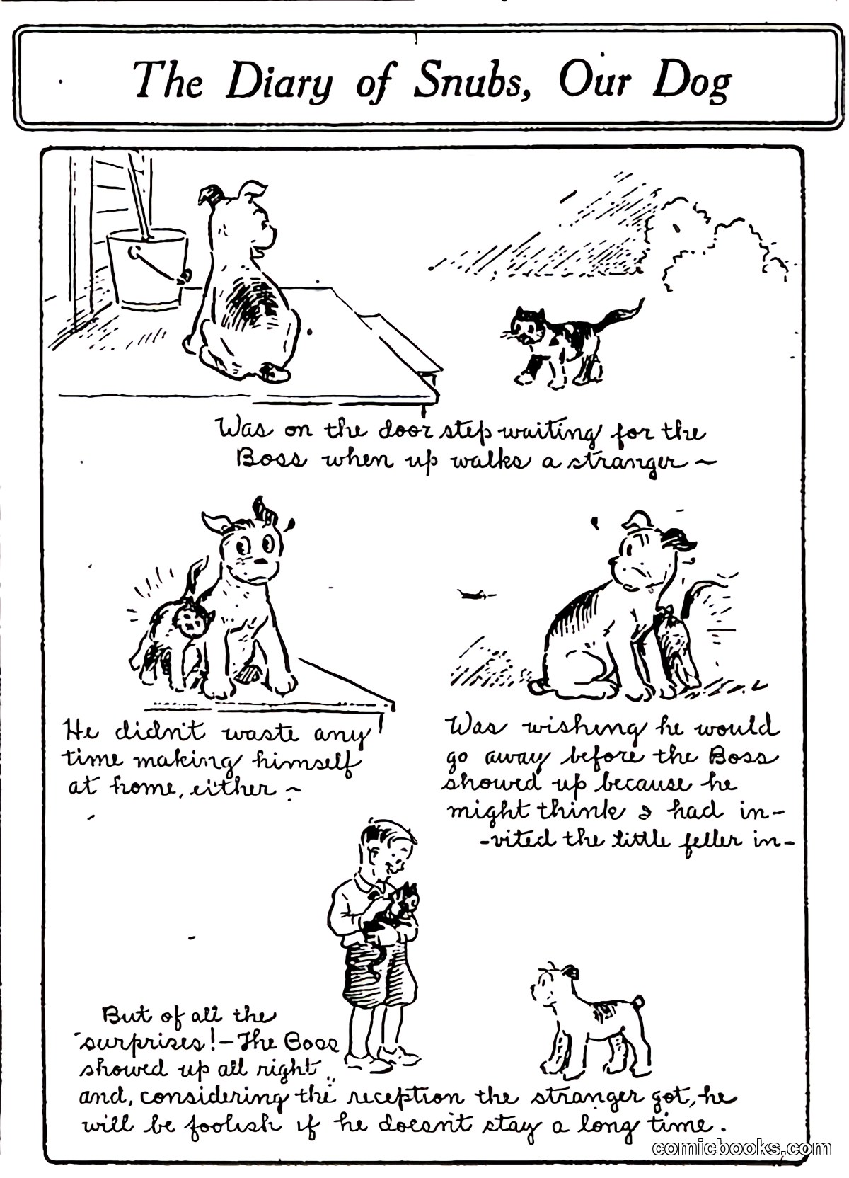The Diary of Snubs, Our Dog