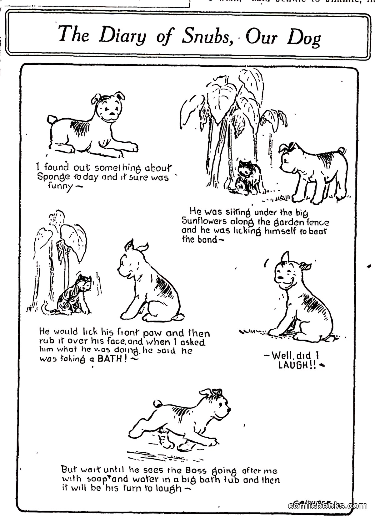 The Diary of Snubs, Our Dog
