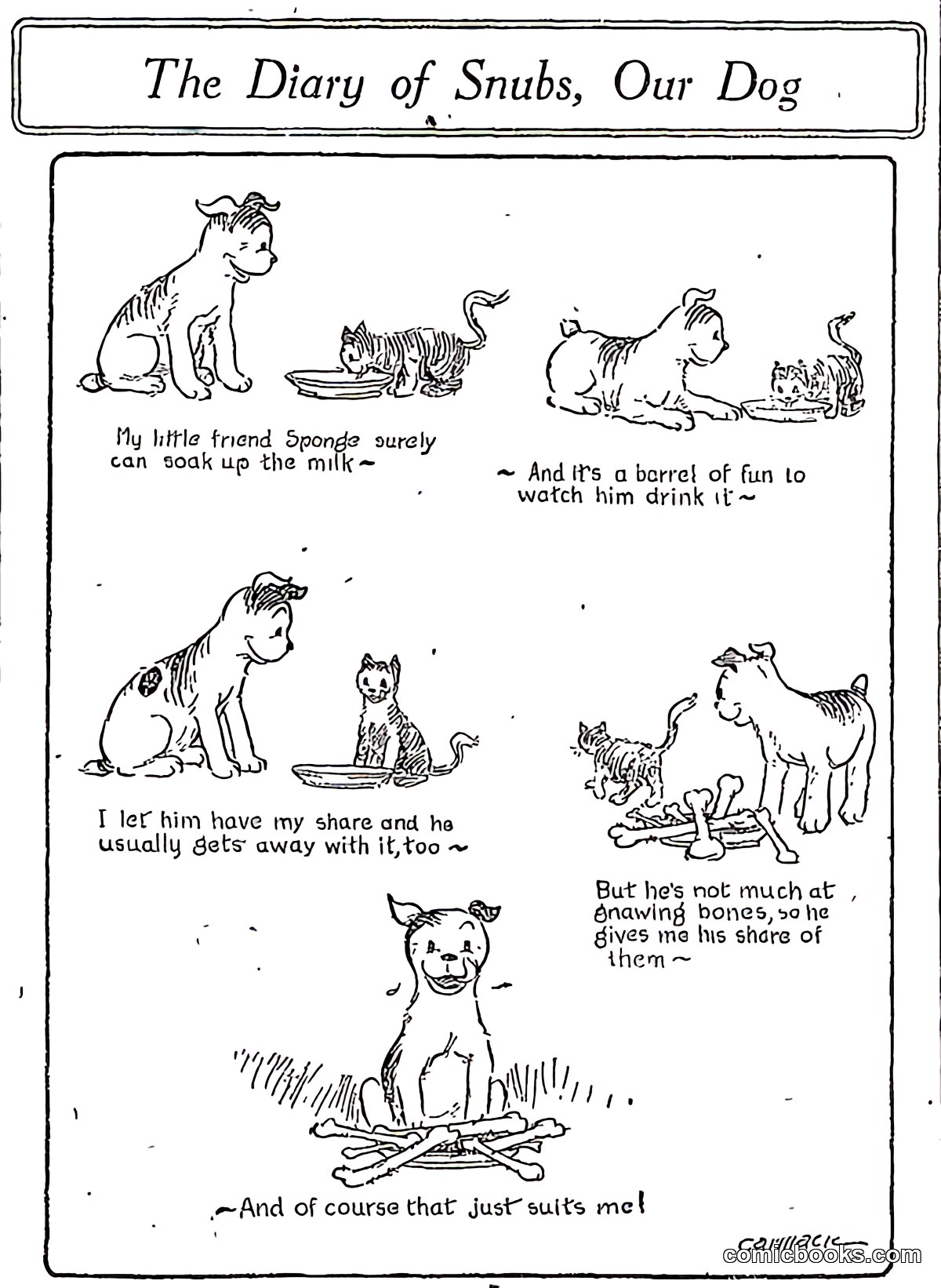 The Diary of Snubs, Our Dog
