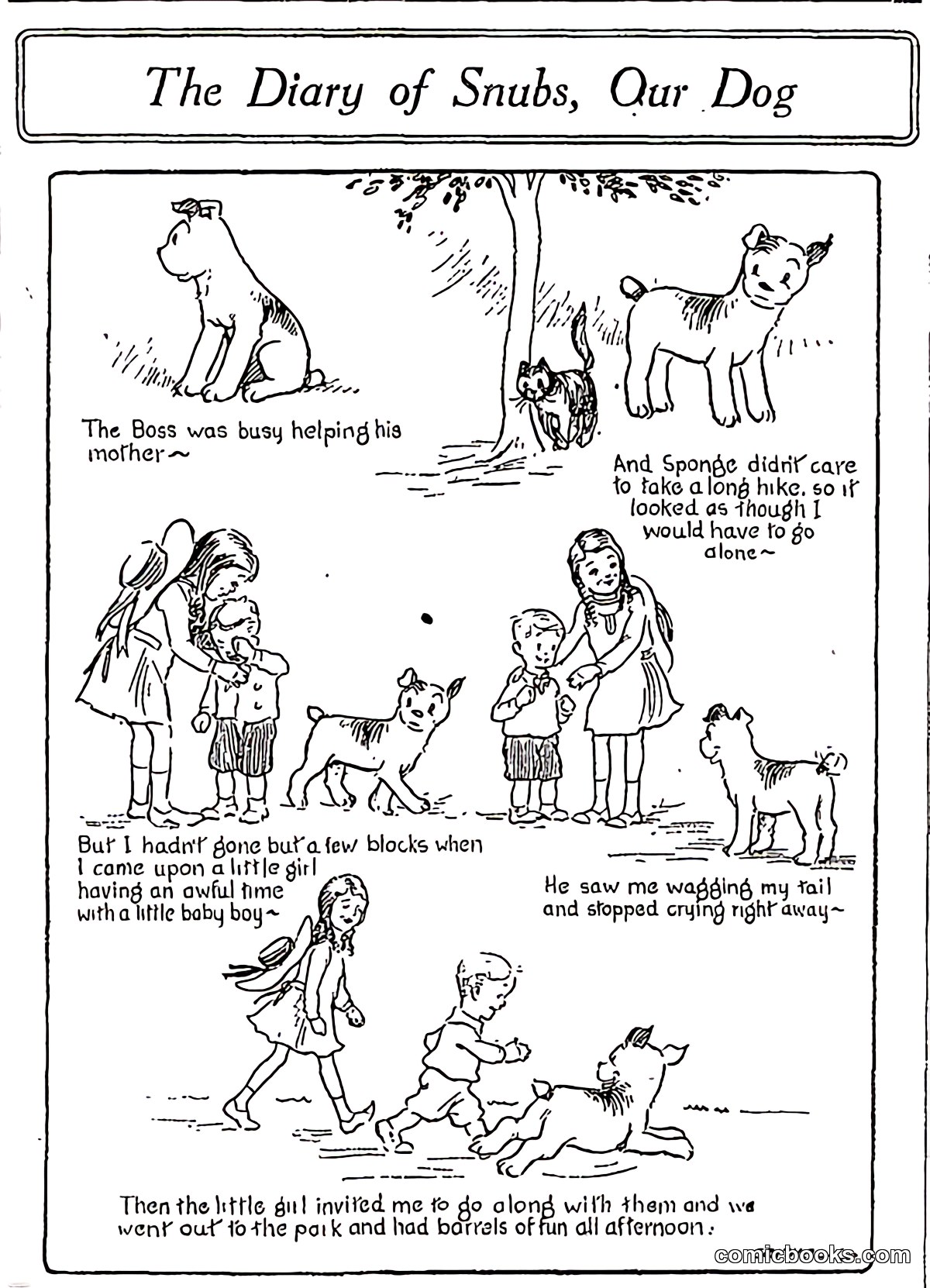 The Diary of Snubs, Our Dog