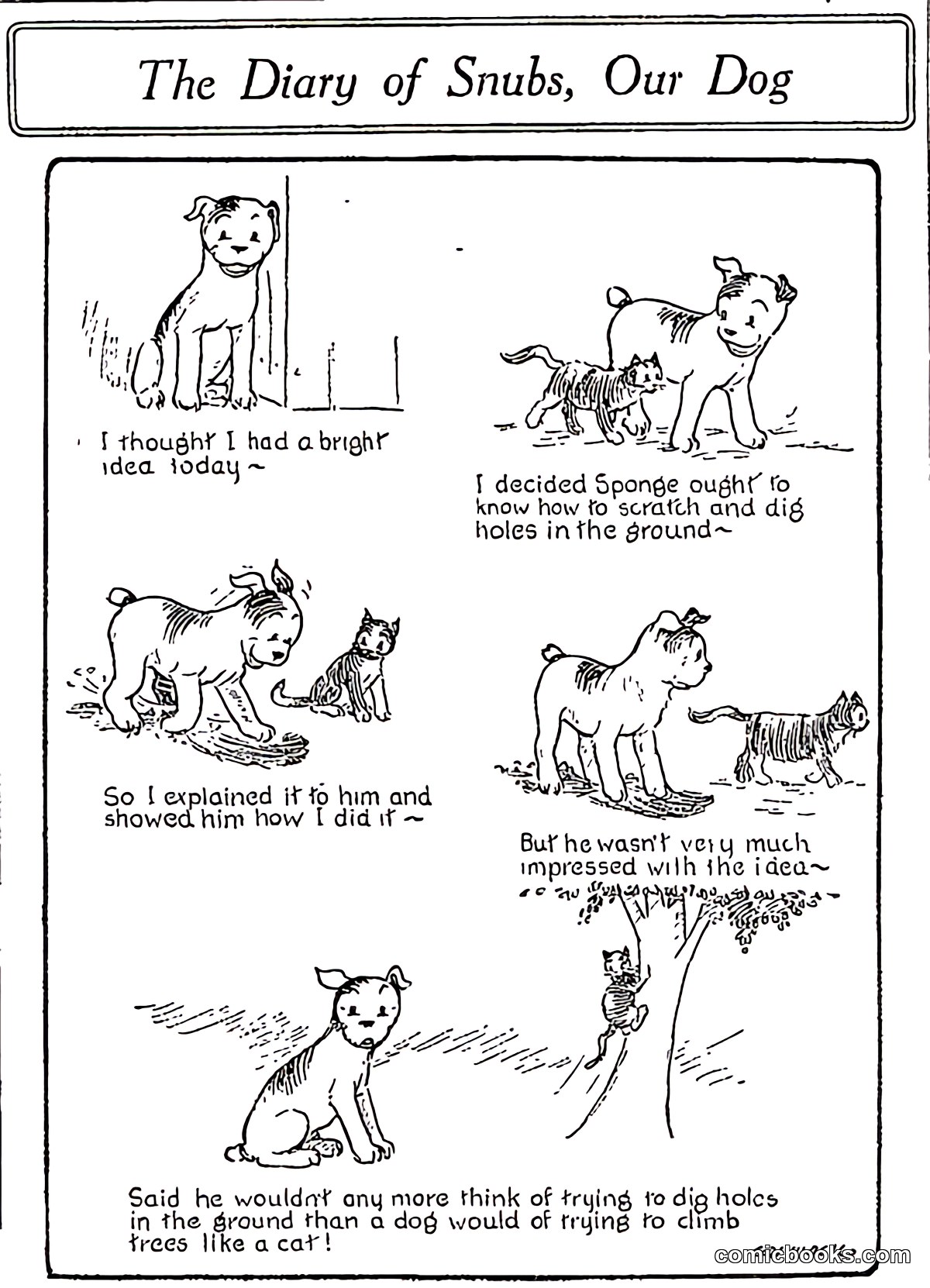 The Diary of Snubs, Our Dog
