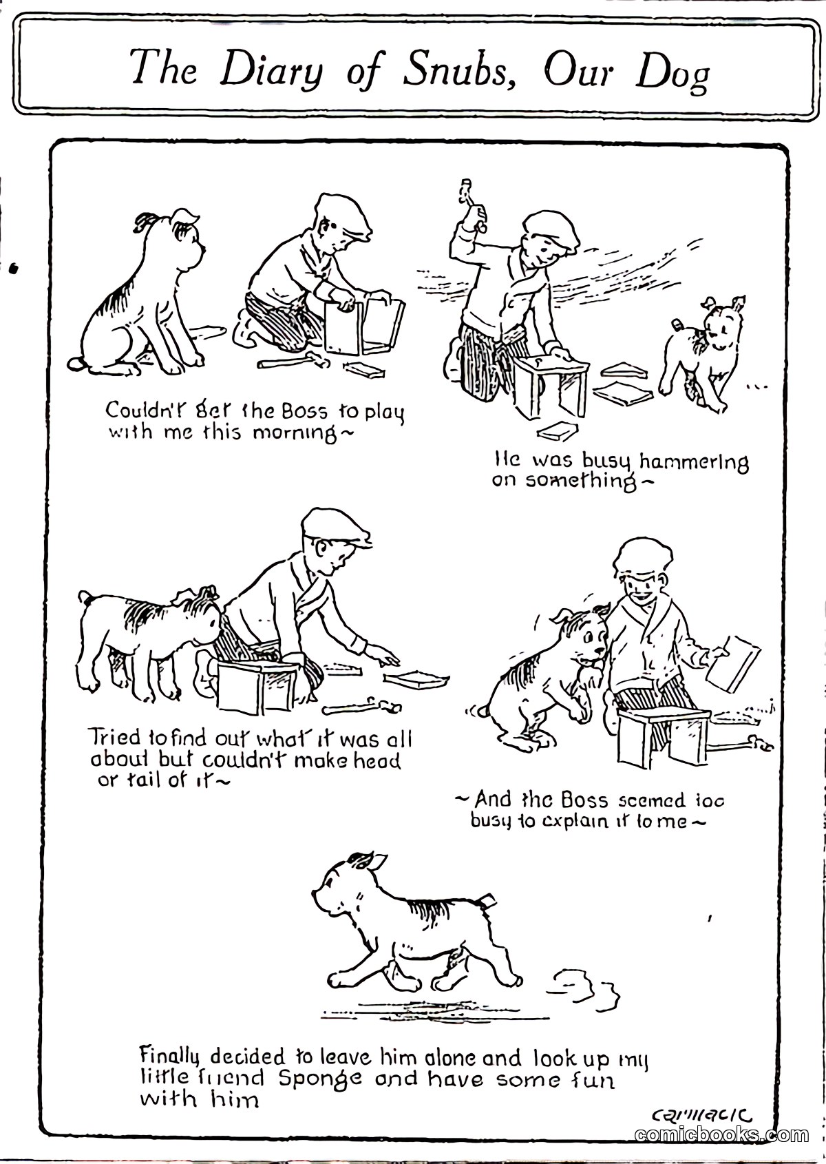 The Diary of Snubs, Our Dog