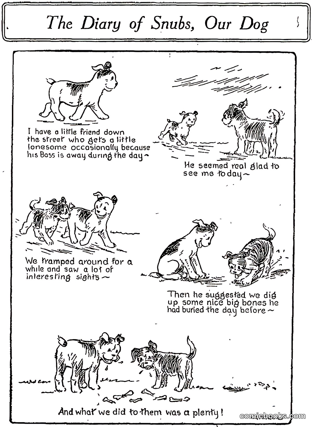 The Diary of Snubs, Our Dog