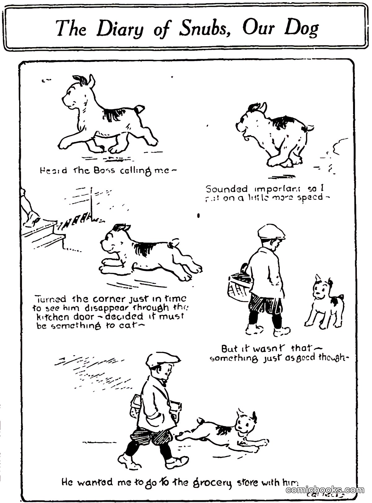 The Diary of Snubs, Our Dog