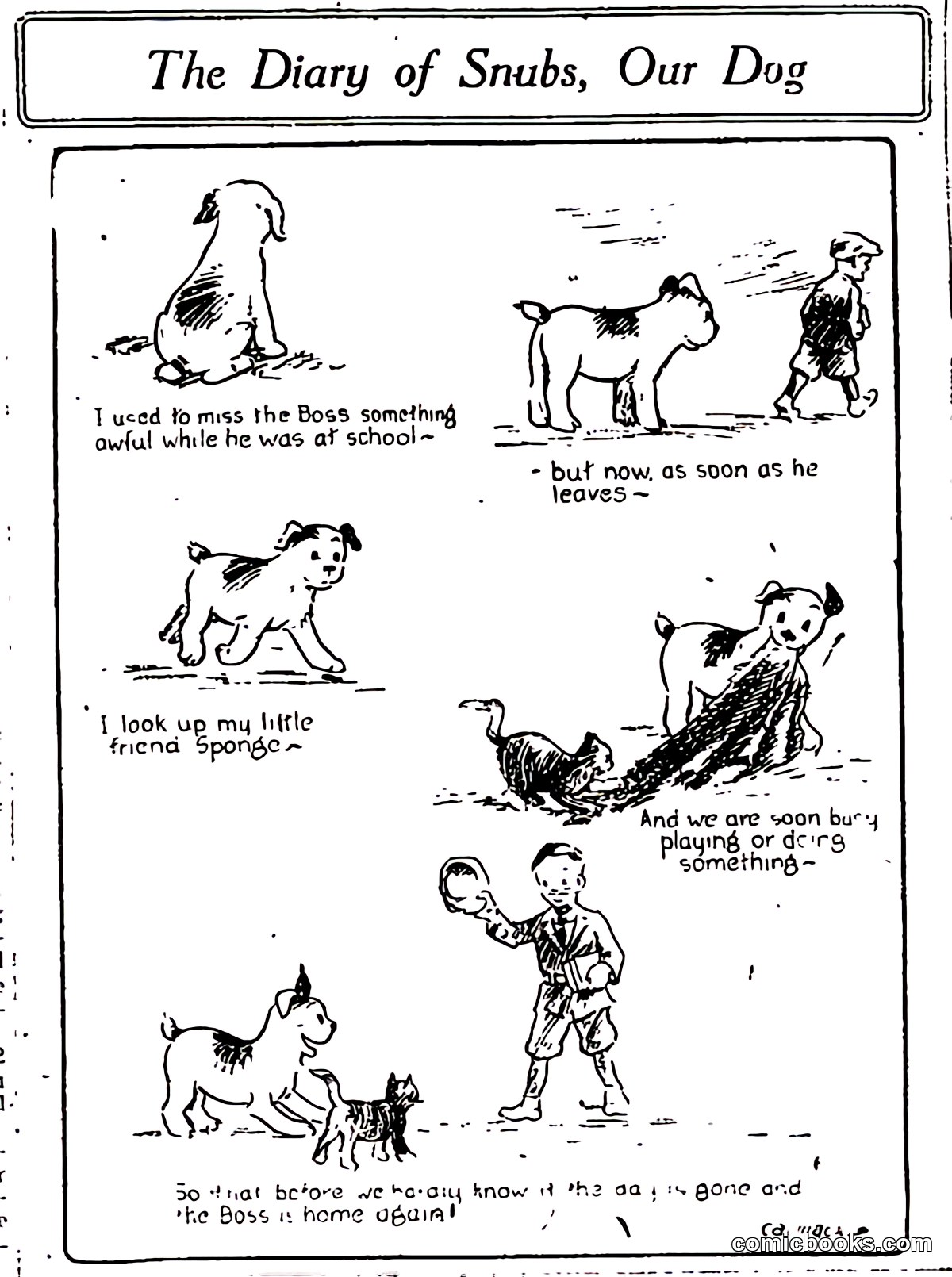 The Diary of Snubs, Our Dog