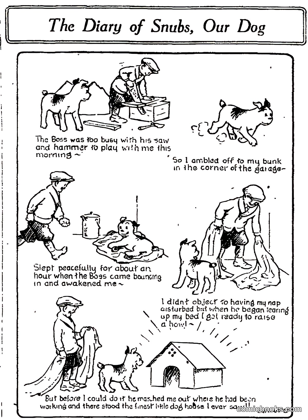 The Diary of Snubs, Our Dog